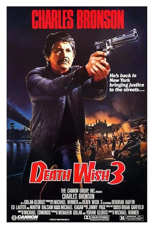 Death Wish 3 film posteri