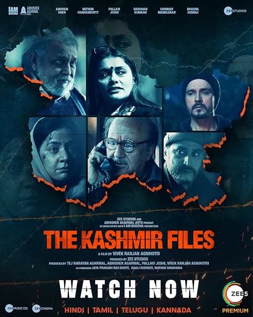 The Kashmir Files film posteri