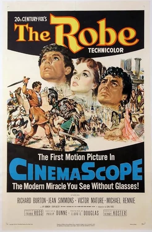 The Robe film posteri